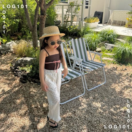 log101/98. ribbon swimsuit S-XL