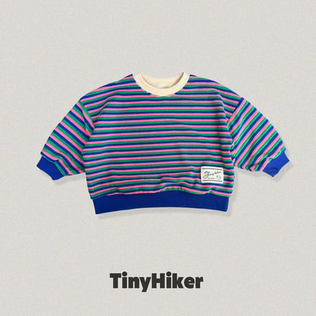 tinyhiker/2. suke terry man-to-man XS-XL