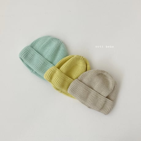 oottbebe/17. baby beanie FREE(1-3Y)
