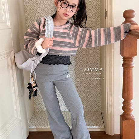 comma/67. crop knit 110-130