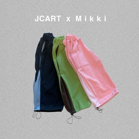 mikki/4. side pin tuck two way pants S-XL