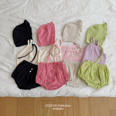 ninibello/182. momo sleeveless 12M-18M