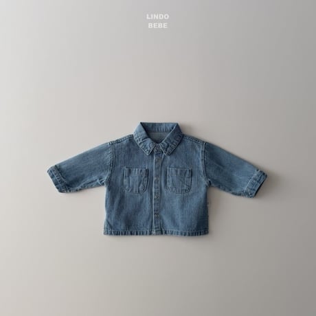 lindo/3. bebe denim shirt 1(3M-6M)-3(12M-18M)