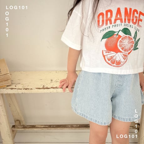 log101/65. orange T-shirt S-XL