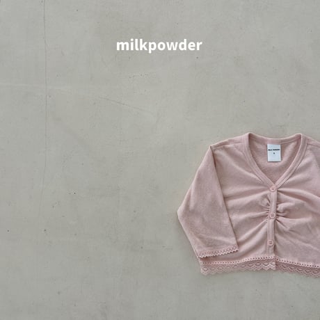 milkpowder/2. punching ( 7bu ) cardigan 13-15