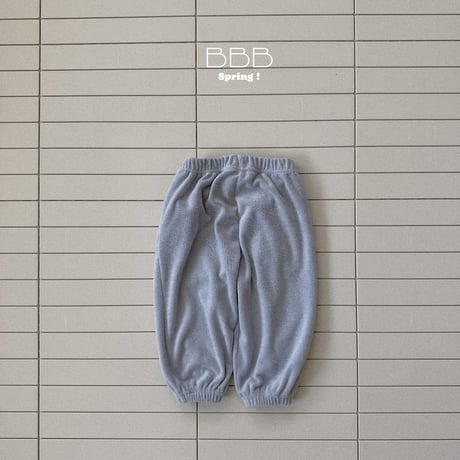 bellabambina/30. terry jogger pants XS-XL
