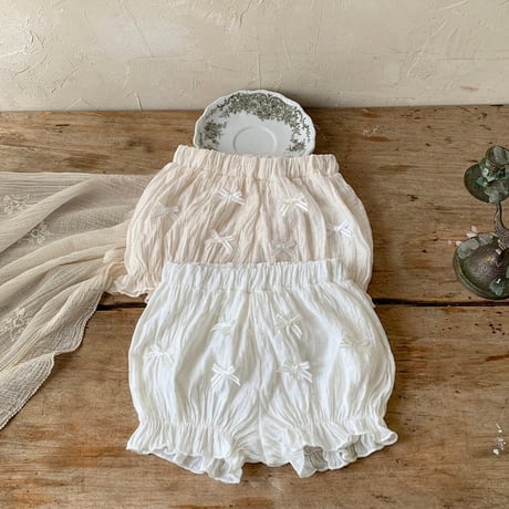 bebeholic/12. ribbon bloomer S(3-6M)-L(12-18M)
