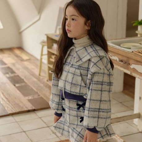 melikey/77. mojik check sera zipup XS-XL