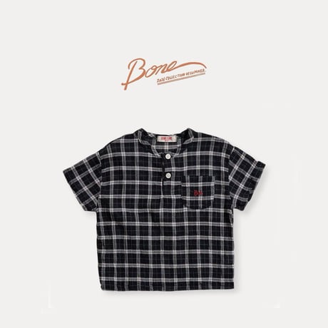 boneoune/93. multi check shirt JS-JL