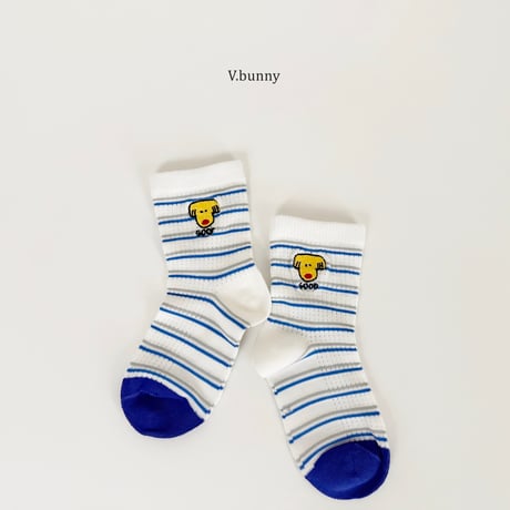 vbunny/78. puffy socks set M(130-150)-XL(180-210)