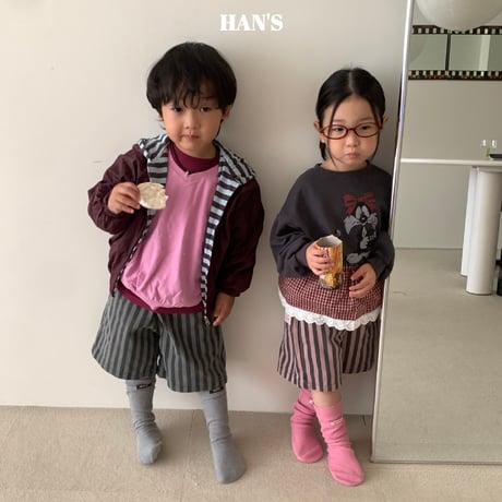 hans/55. stripe 7bu pants XS-XL