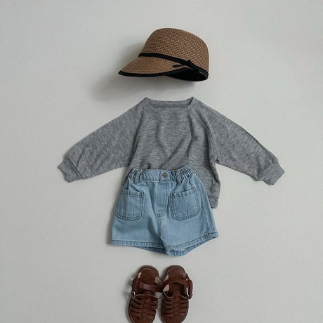 minirobe/40. waffle long T-shirt S-XL