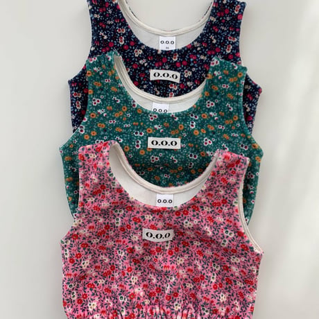 ooo/24. flower vest XS-XL