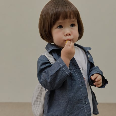 lalaland/78. bebe denim hazzi shirt 12M-18M