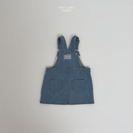 lindo/49. denim overalls one-piece XS-XL