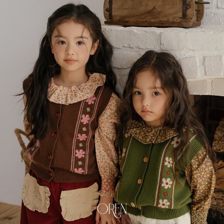 oren/36. fullurre knit vest S-XL