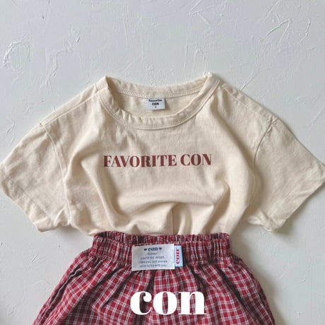 con_/19. pay borrit corn T-shirt 1(66-77CM)-4(97-107CM)