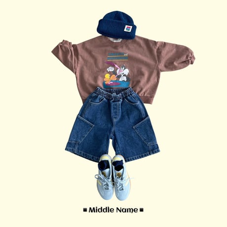 middlename/45. tweet man-to-man S-XL
