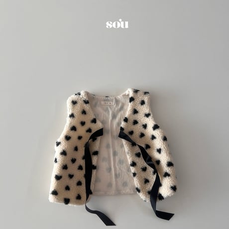 sou/3. heart dumble vest 12M-M