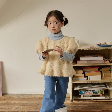 melikey/51. denim heart boots cut XS-XL