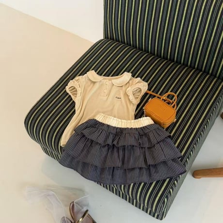 aiai/105. coco collar puff T-shirt 90-130