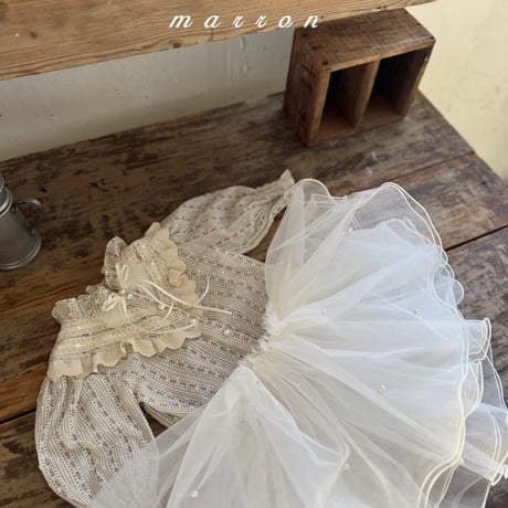 marron/33. ruru star blouse XS-L