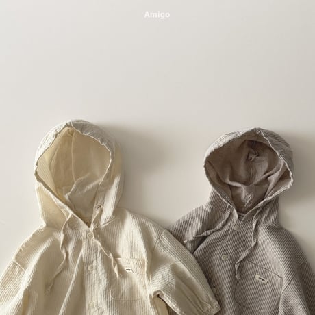 amigo/52. mine hood shirt XS-XL