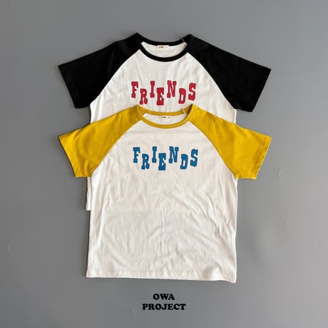 owa/3. friend T-shirt S-XL