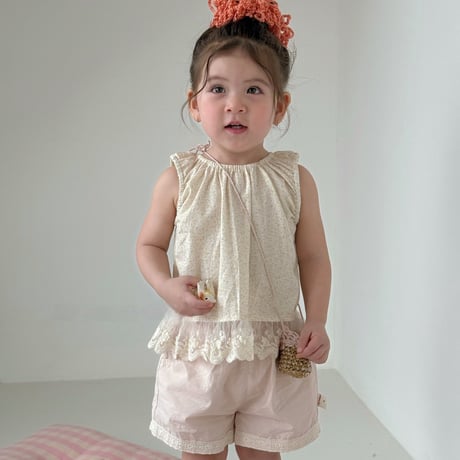 aiai/38. lace summer updown set S(6M-2Y)-XL(4-5Y)