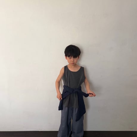 hibuddy/10. pig stripe sleeveless JS-JL