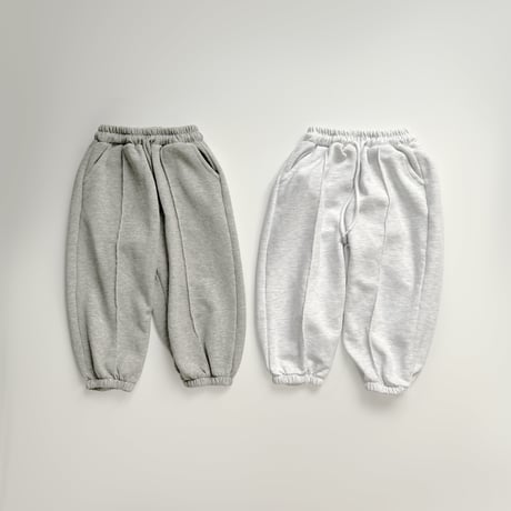 fromi/19. pin tuck wide jogger pants S-XL