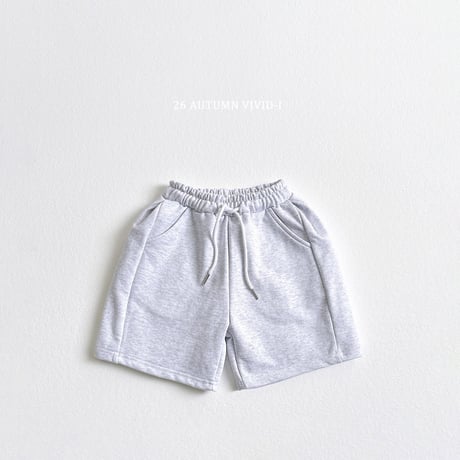 vividi/43. autumn pin tuck half pants XS-XL
