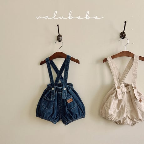 valubebe/92. pumpkin overalls suit 6M-18M