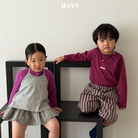 hans/63. cherry embroidery pumpkin skirt XS-XL