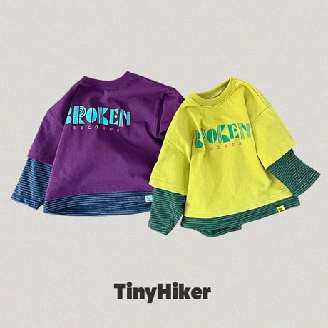 tinyhiker/13. Reco rayerd T-shirt XS-XL