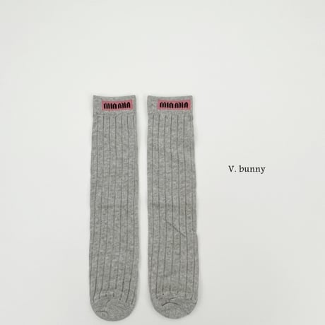 vbunny/24. minmin socks set FREE(32CM)