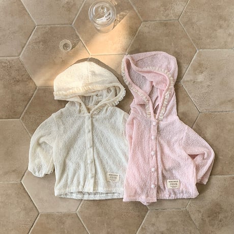bebeholic/53. lace hood jacket S(6-12M)-M(12-18M)