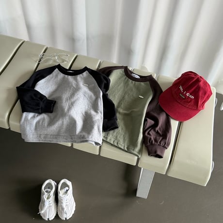 matilda/111. two color raglan T-shirt 15-19