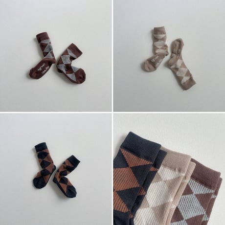 digreen/55. Diamond Socks. (Set) SOCKS_S-SOCKS_XL