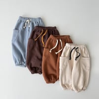 onu/9. pocket soft jogger pants BABY(12M)-XL(6-7Y)