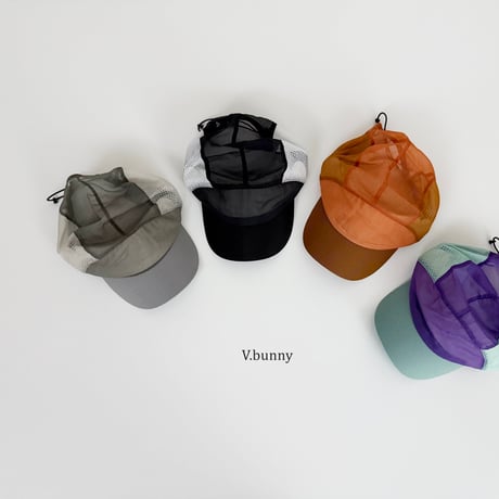 vbunny/56. two color mesh cap FREE(54-58CM)