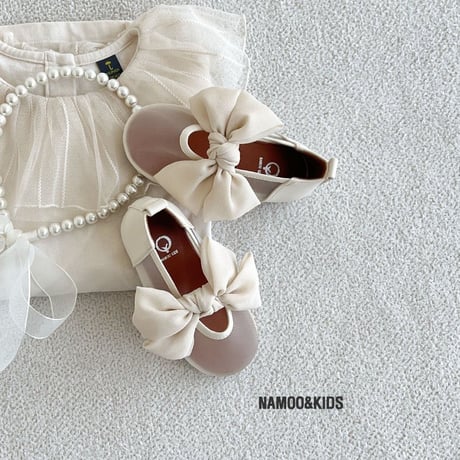namoo/26. Yui Chiffon Ribbon Flats 140-220