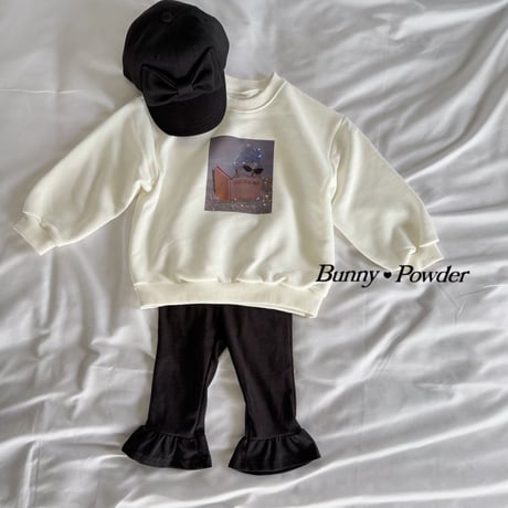bunnypowder/115. fril cafri pants 2XL-4XL