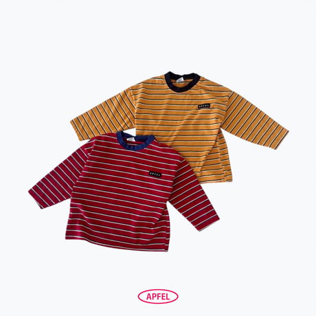 apfel/30. classic stripe T-shirt JS-JM