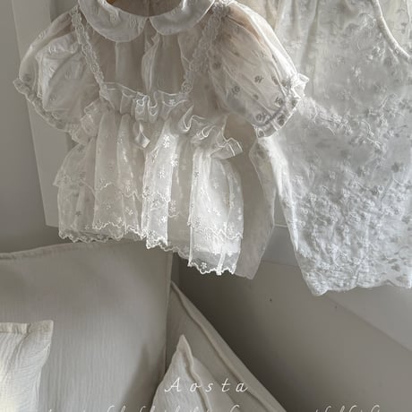 aosta/30. Lace Simple Vest FREE