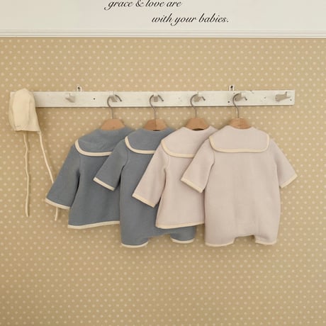 monbebe/13. hand made jacket S(1-2Y)-L(6-8Y)
