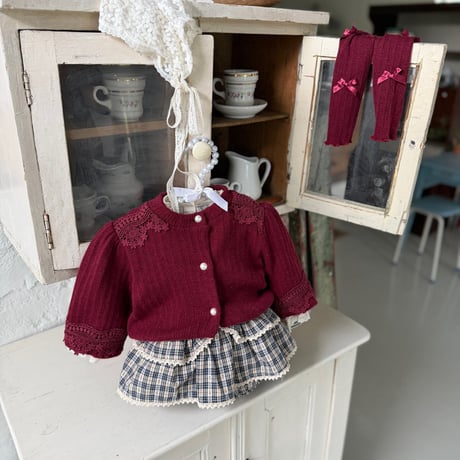 marron/44. monica cardigan XS-L