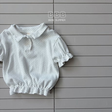 bellabambina/39. bebe blli collar T-shirt 12M-M