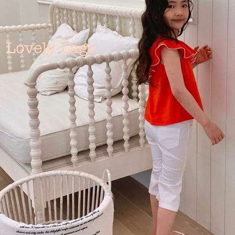 lago/14. cotton span 7bu pants S-JS