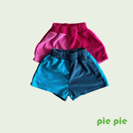 pie/21. half half terry half pants XS-XL